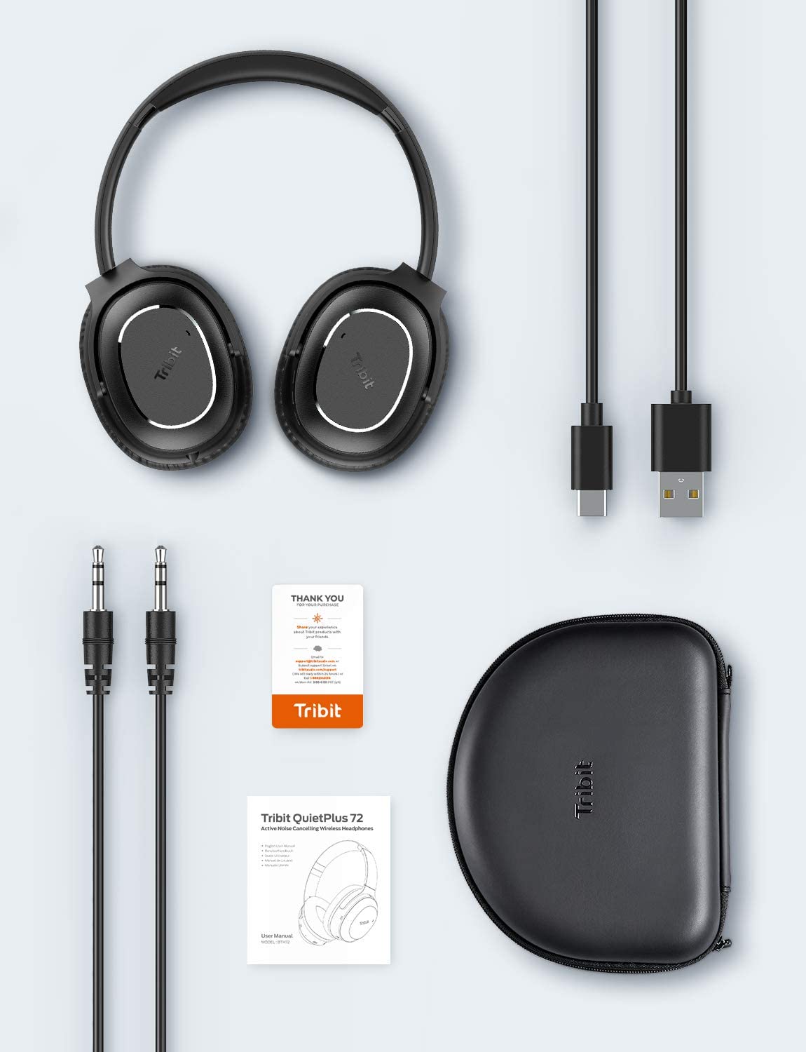 TRIBIT QuietPlus ANC Headphones