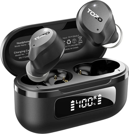 TOZO AeroSound Hybrid Active Noise Cancelling Wireless Earbuds