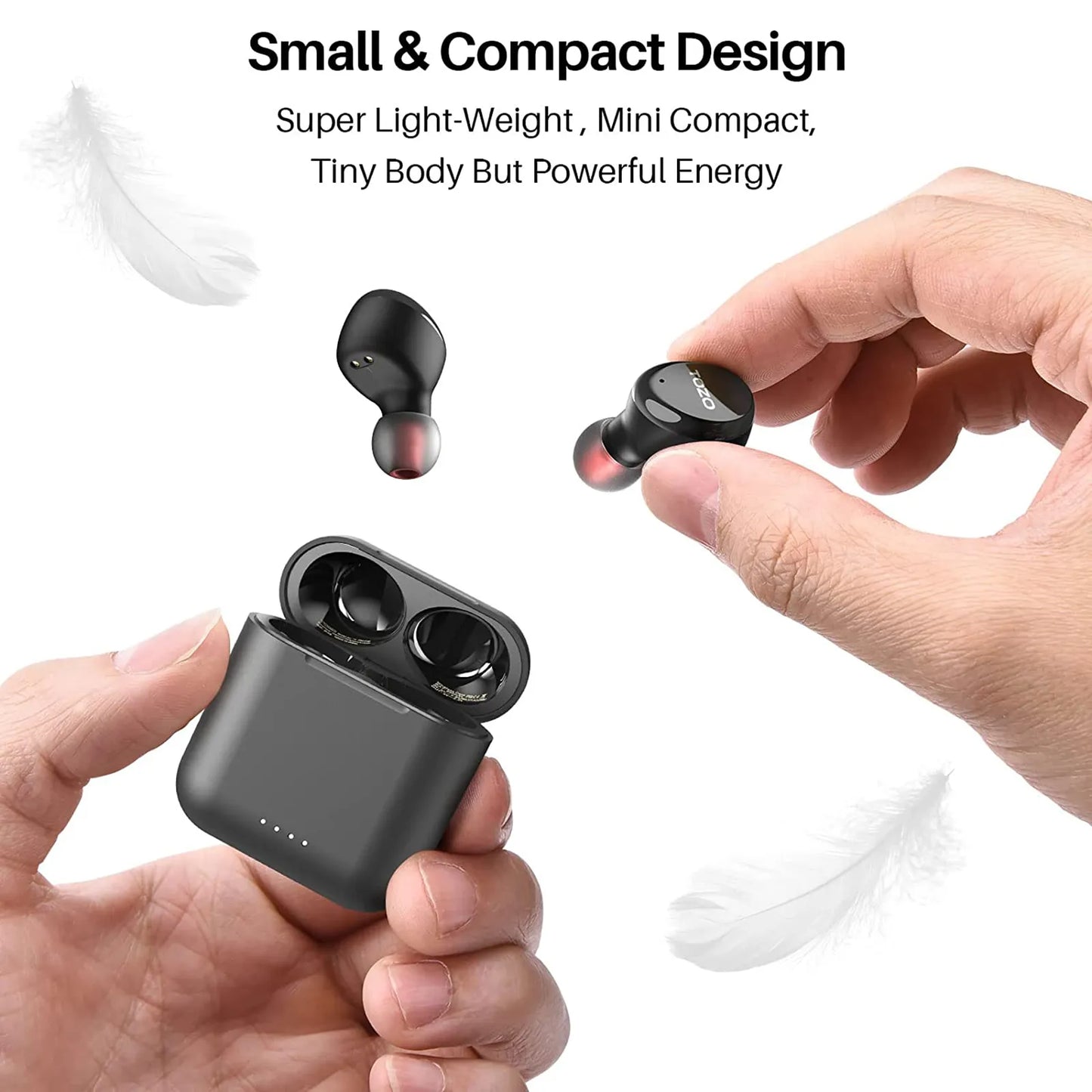 TOZO T6S True Wireless Earbuds IPX8 Waterproof