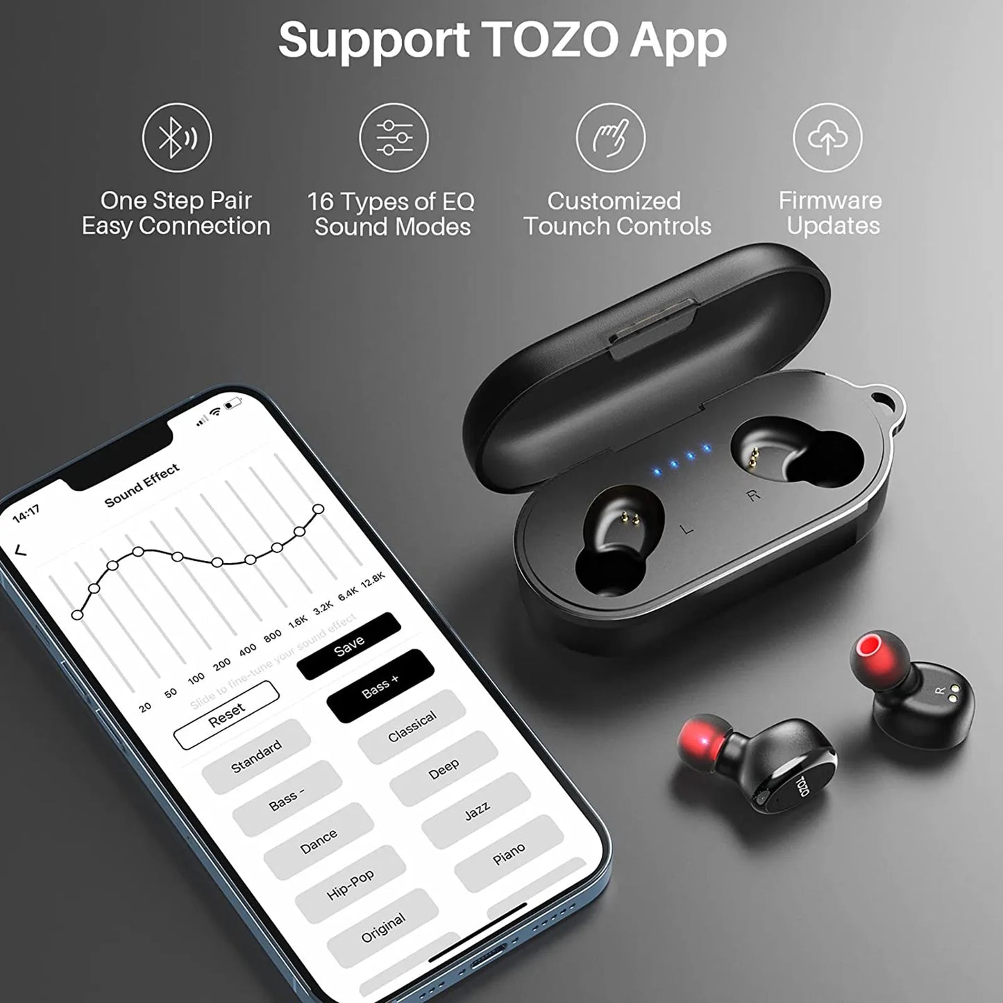TOZO T10S True Wireless Earbuds