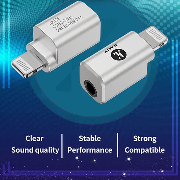 JCALLY JA10I LIGHTNING TO 3.5MM DAC CONVERTER