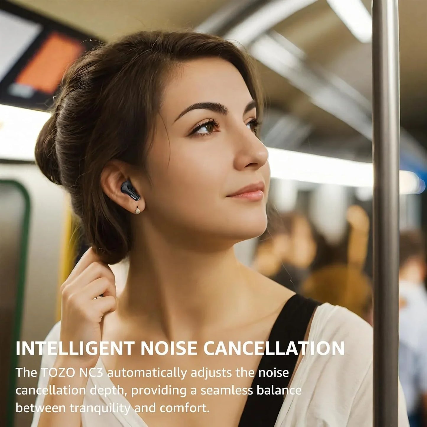 TOZO AeroSound2 Hybrid Active Noise Cancelling Wireless Earbuds