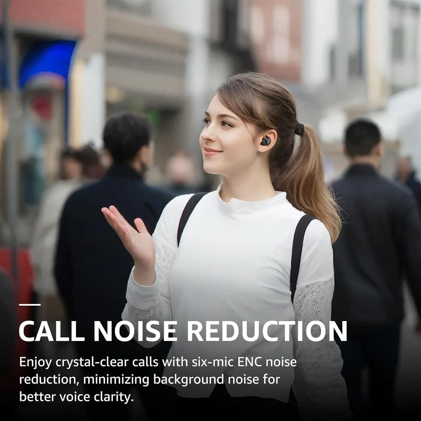 TOZO AeroSound Hybrid Active Noise Cancelling Wireless Earbuds