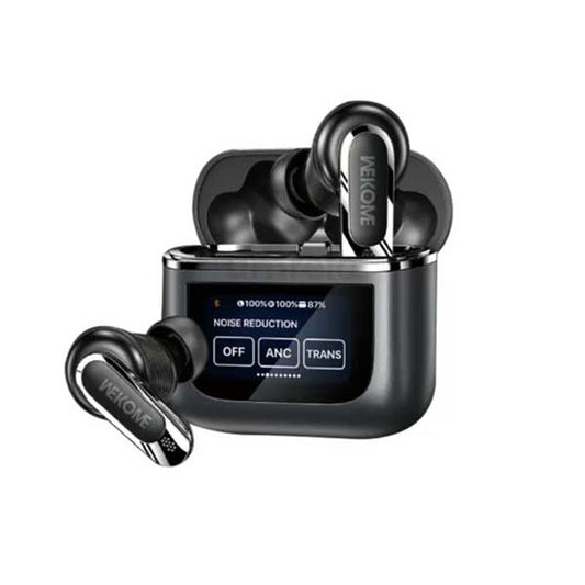 WEKOME Beluga S9 Noise Cancelling Earbuds with Smart LCD Screen